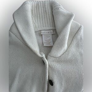 Maggie & Zoe White 5-6 Girls Sweater